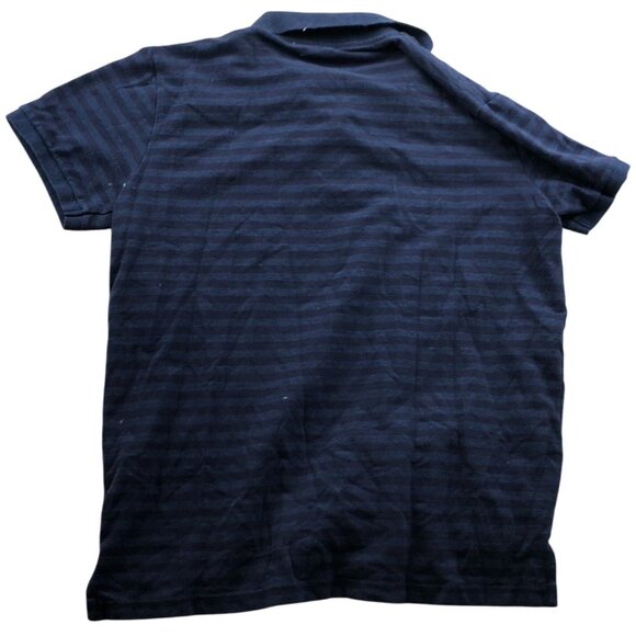 American Eagle Outfitters Men's Polo Shirt Large USA Slim Fit Core Flex Striped - Picture 2 of 12